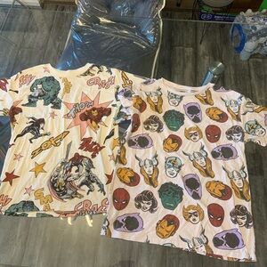 Marvel Superhero Graphic T-Shirts
